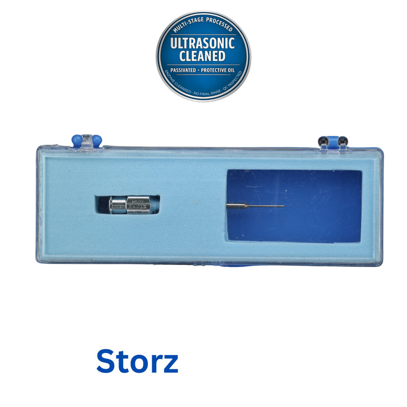 Storz E4404 Lacrimal Cannula, 23 Gauge, Reinforced Shaft, 10mm Tip, 1-7/8″