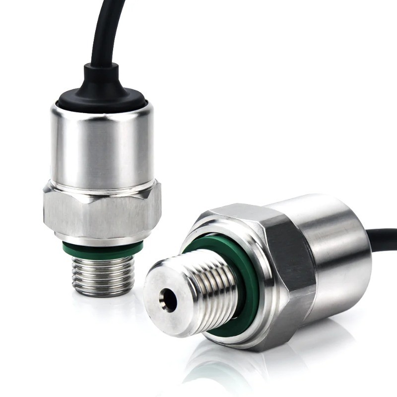 Pressure Sensor Transmitter Water Pressure Sensor Gas, Air, Ceramic Sensor Stainless Steel