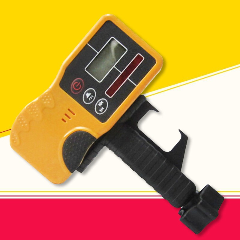 500m Red Beam Laser Leveling Detector Lcd Dual Display Rotating Level Receiver gallery