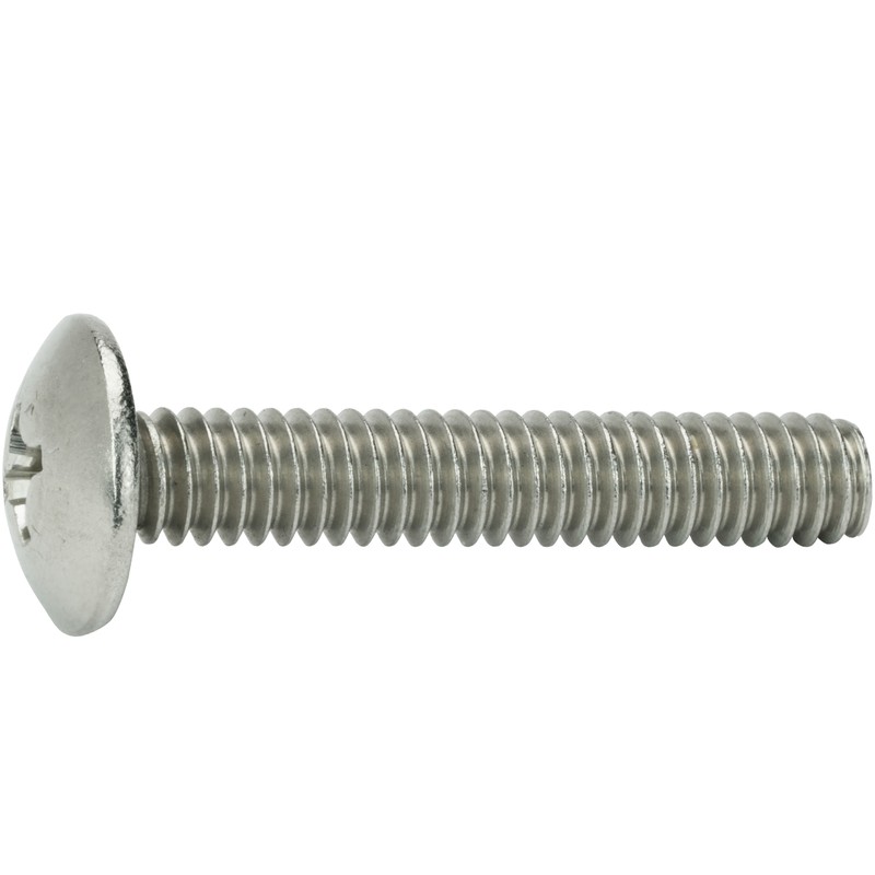 1/4-20 x 5/8" Phillips Truss Head Machine Screws Stainless Steel 18-8 Qty 500 gallery