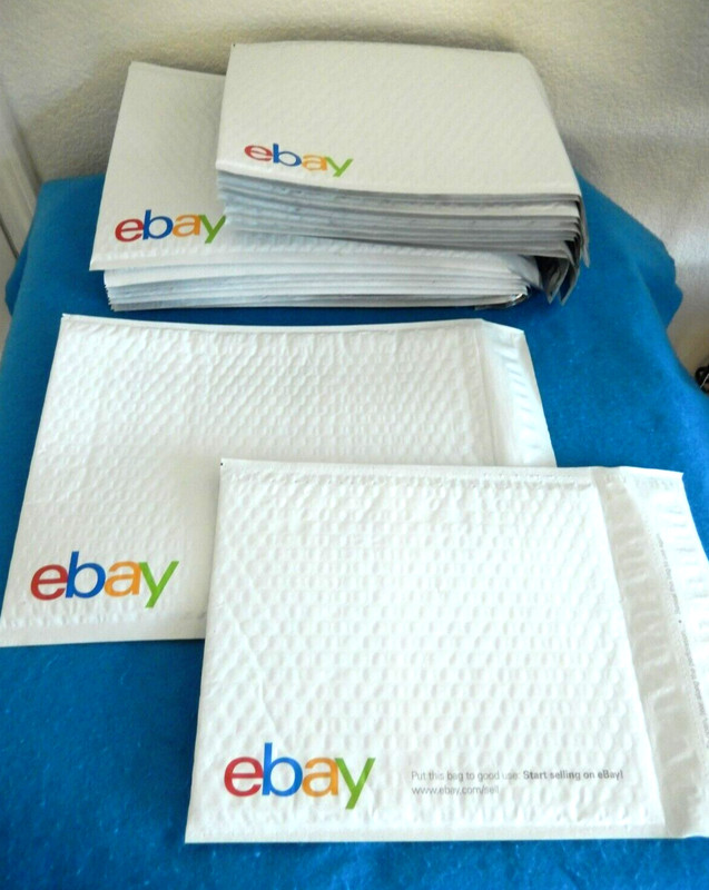 SHIP with STYLE! Ebay Shipping Supplies Padded Bubble Mailers-2 sizes/20 pak