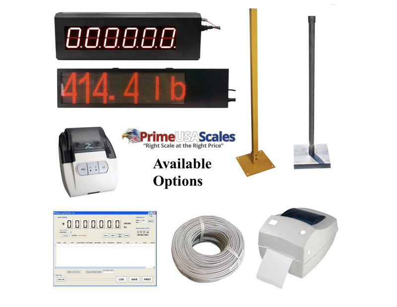 5 Year Warranty Pallet Scale 4x4 Floor Scale 48" x 48" Heavy Duty 10,000 lb gallery