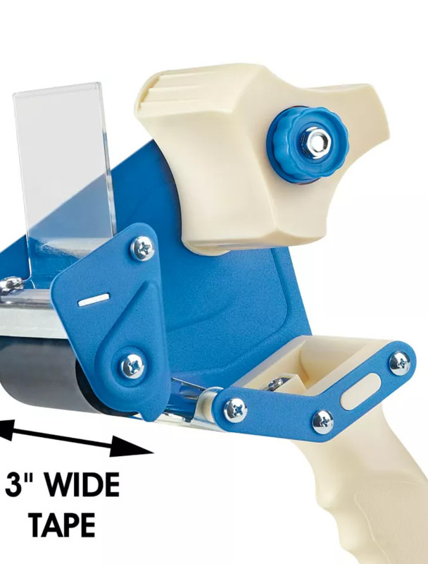 Uline 3″ Industrial Hand Side Loader Taper Dispenser Packing Tape Gun H-596 NEW