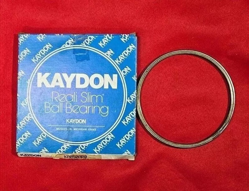 KAYDON KA050AR0 – Reali-Slim Bearing – 5″ ID x 5 1/2″ OD x 1/4″ W – NEW
