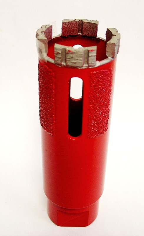 1-3/8” Laser Welded Granite Marble Diamond Core Drill Bit w/ Side Protection gallery