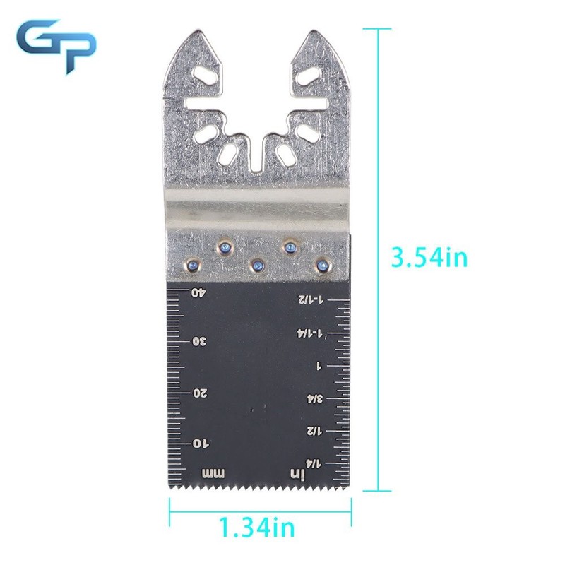 35 - 89 mm Oscillating Multi Tool Saw Blades 20 Pieces Cutting Wood Metal gallery