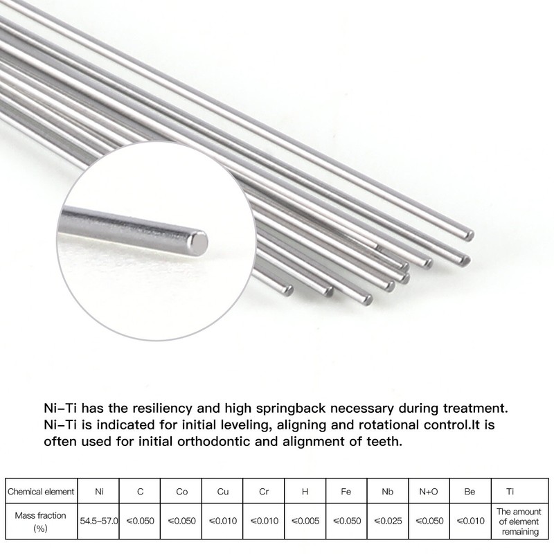 AZDENT Dental Brackets Braces Mini Roth.022 Hooks 345 /Orthodontic Arch Wires gallery