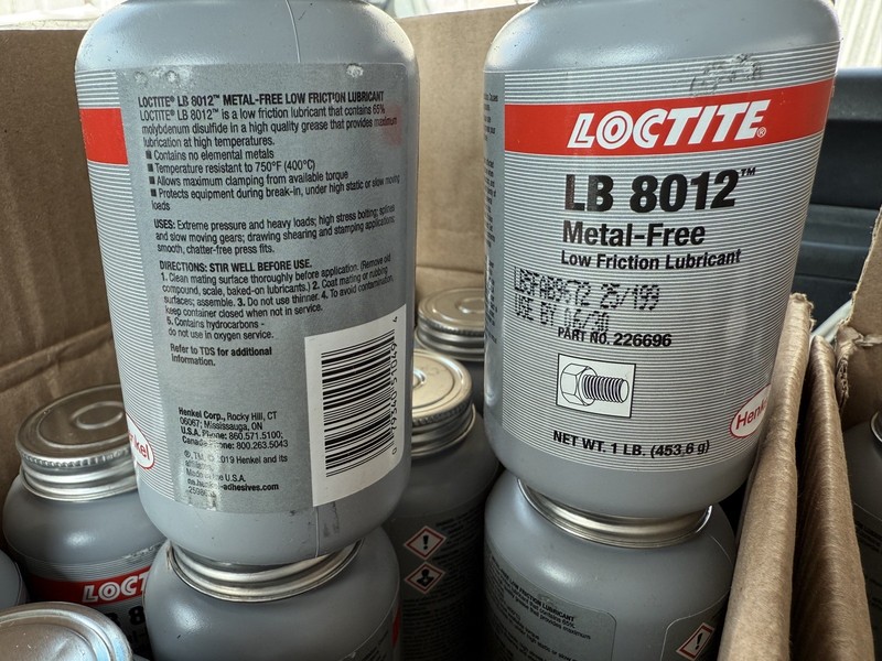 Loctite 226696 Anti Seize,16 Oz,Brush Top Can,Black Lb 8012(Tm) Moly Paste gallery