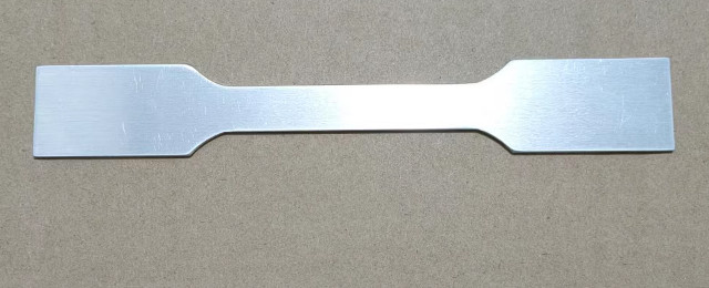 10 Pcs 6061 Aluminum Flat tensile test specimen set