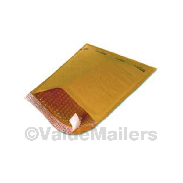 25 #00 5×10 KRAFT BUBBLE MAILERS PADDED ENVELOPE 5 x 10