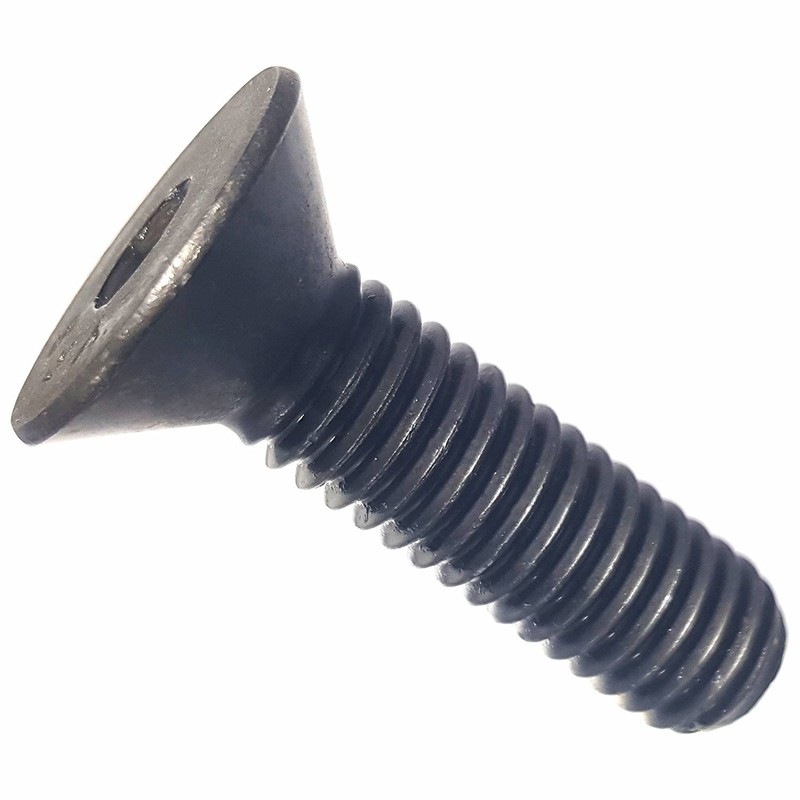 1/4-20 x 3/4″ Flat Head Socket Cap Screws Grade 8 Steel Black Oxide Qty 100