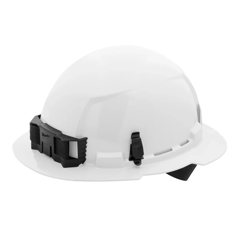 Milwaukee Full Brim Hard Hat With 4Pt Ratcheting Suspension Type 1 Class E New