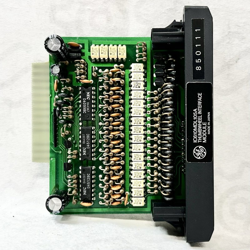 General Electric IC610MDL105A Series One PLC Thumbwheel Interface Module gallery