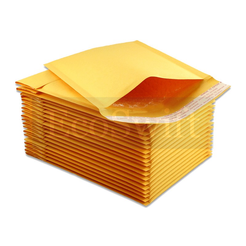 500 #T 5 x 6 EcoSwift Small Kraft Bubble Mailers Padded Shipping Envelopes Bags gallery