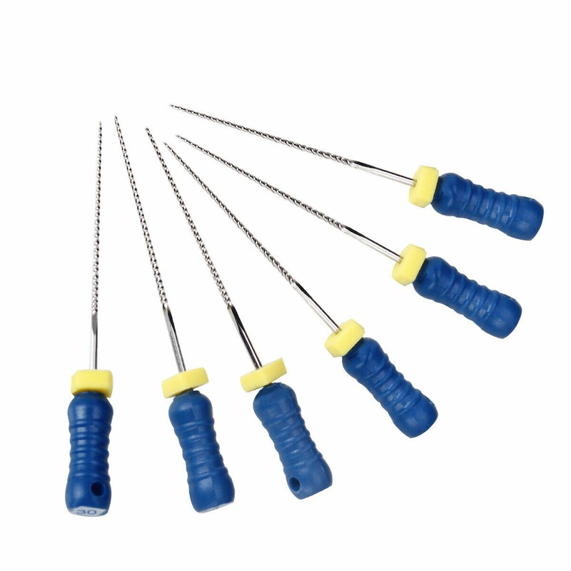 Dental Endodontic K File Root Canal Hand Use K-Files 31/25/21mm Reamer