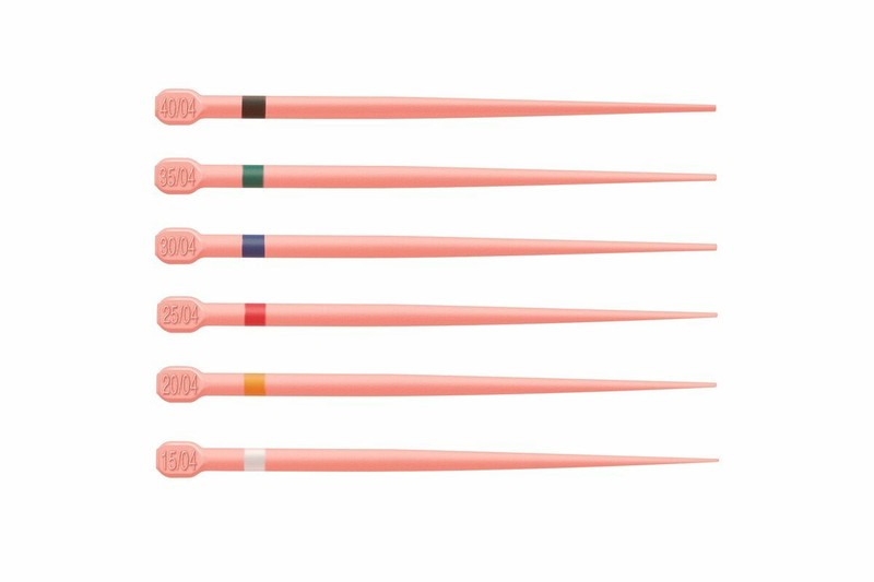 Vortex blue Conform Fit Gutta-Percha Points by Dentsply (All sizes) (60/pack) gallery