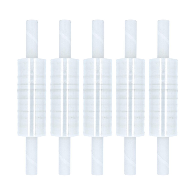 4 Rolls Pallet Wrap Stretch Shrink Film Pipe Wrap Clear 20" x 1000' 70 Gauge gallery