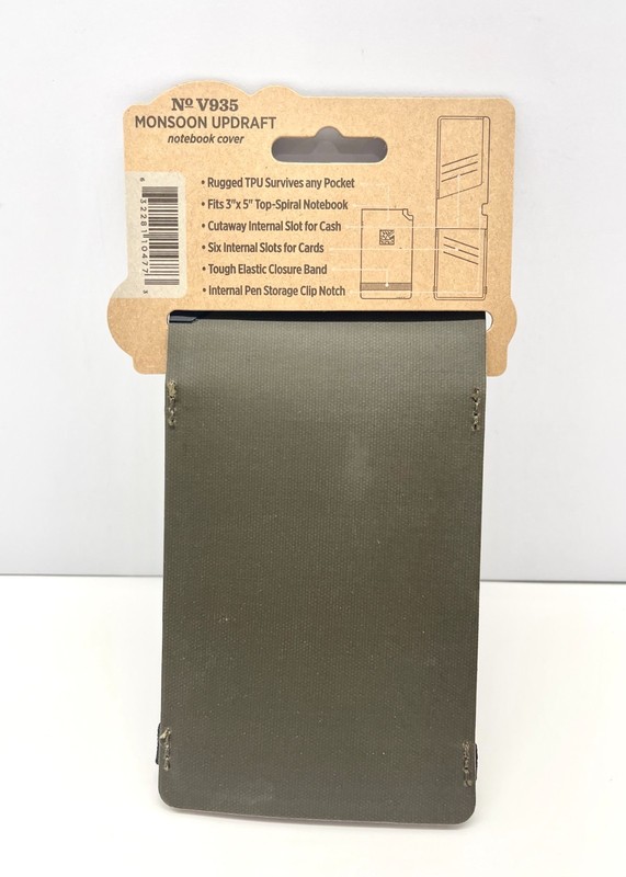 NEW - Rite in the Rain Monsoon Updraft Wallet, 3x5 Notebook Cover, No. V935 gallery