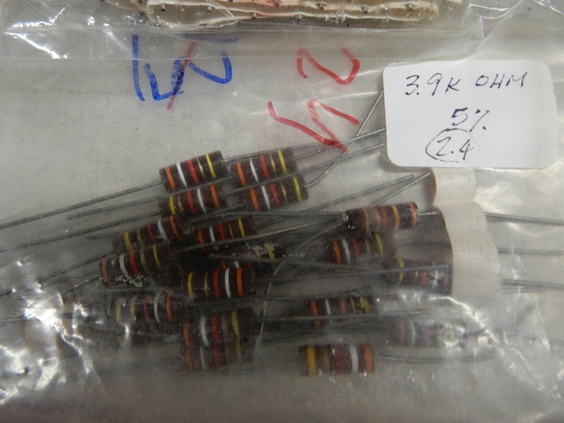 Allen Bradley 1 Watt Carbon Comp Resistors 1K - 270K You Choose (QTY) All 1 Watt gallery
