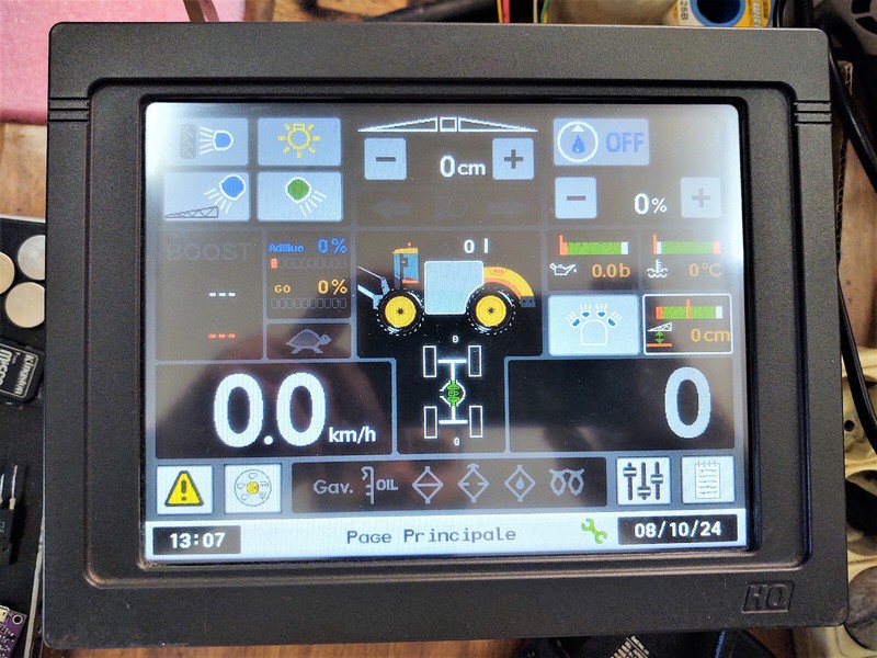 KUHN ARTEC F40 Terminal Display CEPC 402F0105 for Self propelled Sprayer gallery