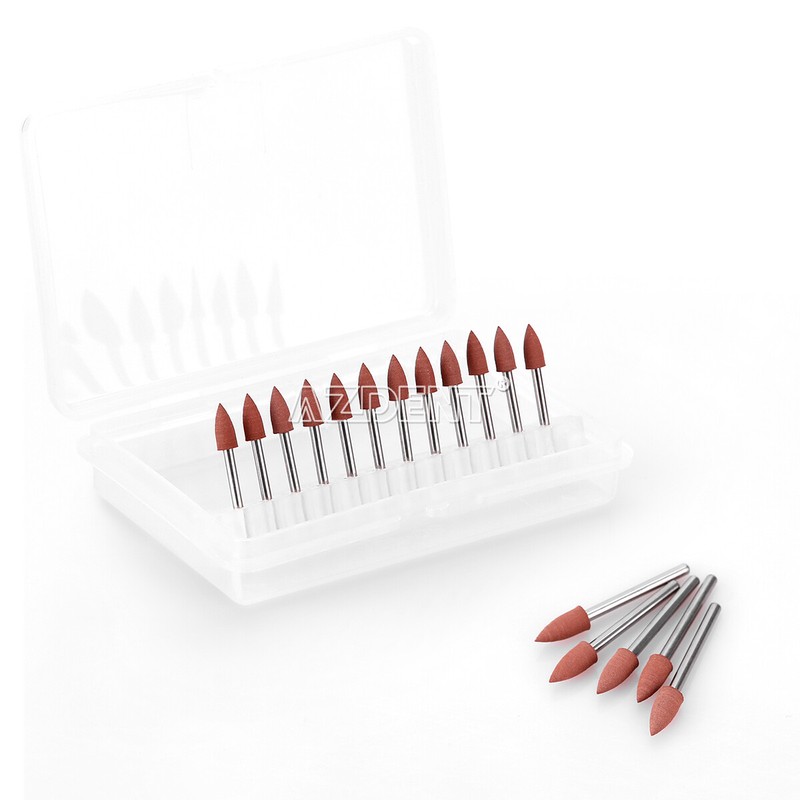 USA Dental Brownie Polishers Friction Grip FG Burs Mini Points 1.6mm 12pcs /Box gallery