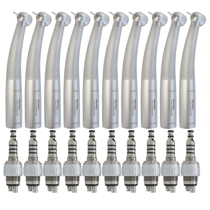 10 BEING Dental High Speed Handpiece Air Turbine 4 Hole KAVO MULTIflex Coupler