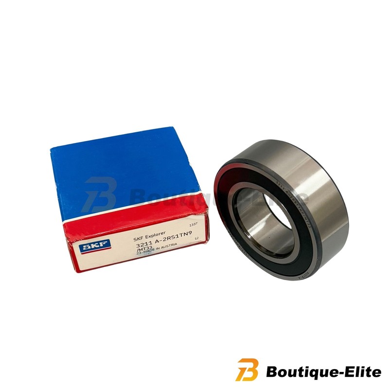 New ANGULAR CONTACT BALL BEARING, SEALED 55x100x33.3 mm 5211 FOR SKF