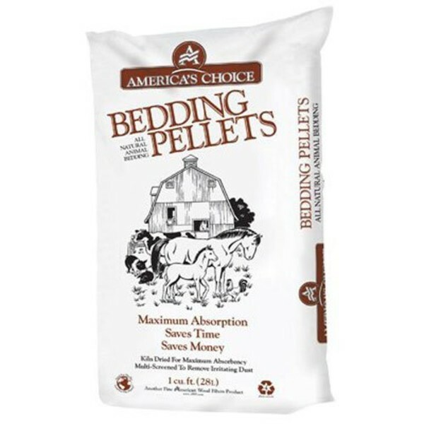 America’s Choice Wood Fibers Pellets Pine Pellet Bedding, 1 Cu. Ft. 40 Lb. 