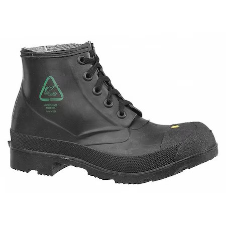 Onguard 8660400 Men’s 6-Inch Work Boot, 9 D, Steel Toe, 6 In H, Black, 86604