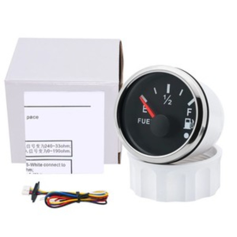 For 0-190ohm Stainless Steel Marine Fuel Level Gauge Sensor 100~175mm