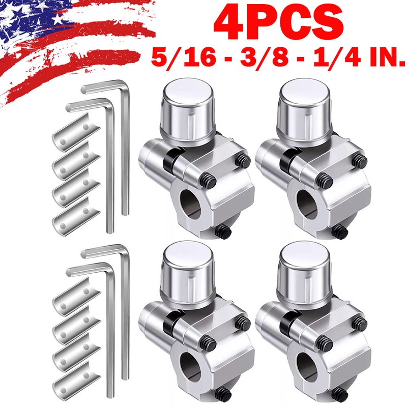 4x BPV31 Bullet Piercing Valve For A/C Refrigeration Lines 5/16 3/8 1/4 In NEW