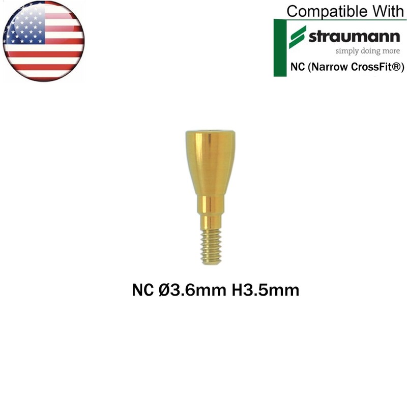 US Dental NC Healing Abutment Healing Closure Caps Fits Straumann ITI Bone Level gallery