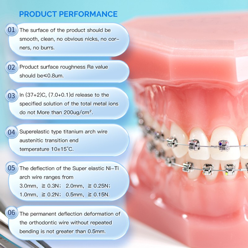 AZDENT Dental Ortho Brackets MBT Roth/Buccal Tubes 1st 2nd Molar/Niti Arch Wires gallery