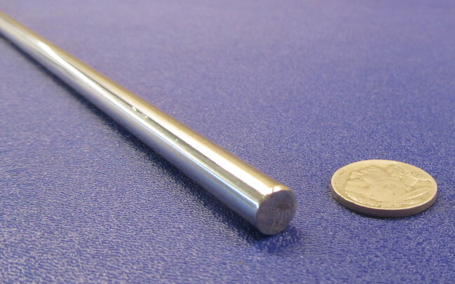 12L14 Steel Shaft, Rod, Undersized 5/16″ Diameter x 12.0″ Length, 1 Unit