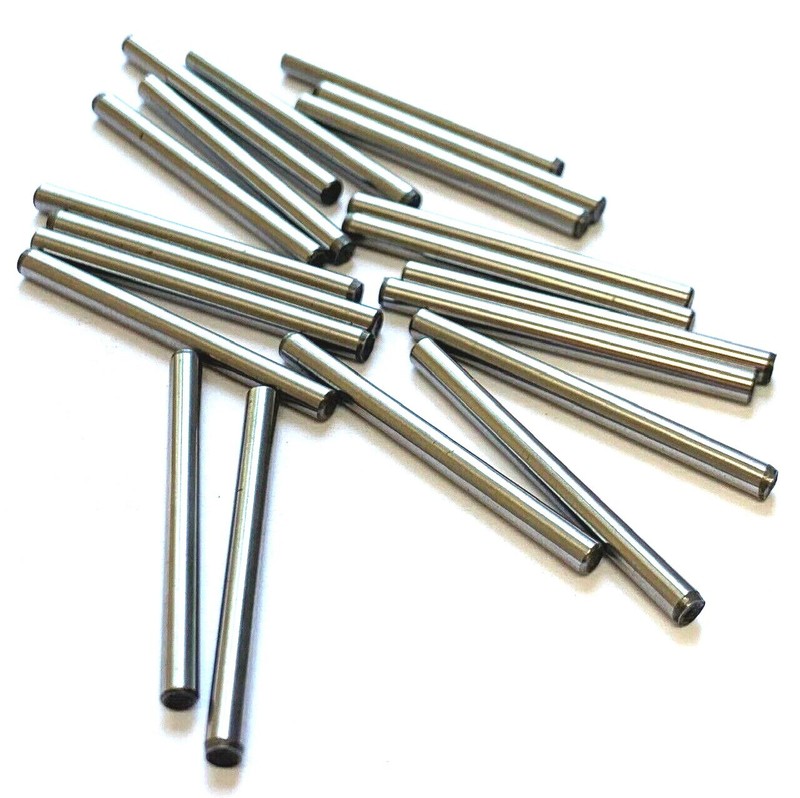 1/8 x 1-1/2″ DOWEL PINS – SET OF 20 – HEAT TREATED ALLOY STEEL – BRIGHT FINISH