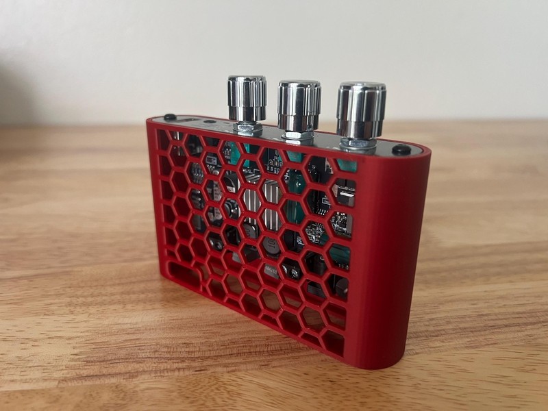 ZK-1001U Amplifier Honeycomb Case - Dual-Orientation Enclosure for DIY Audio gallery