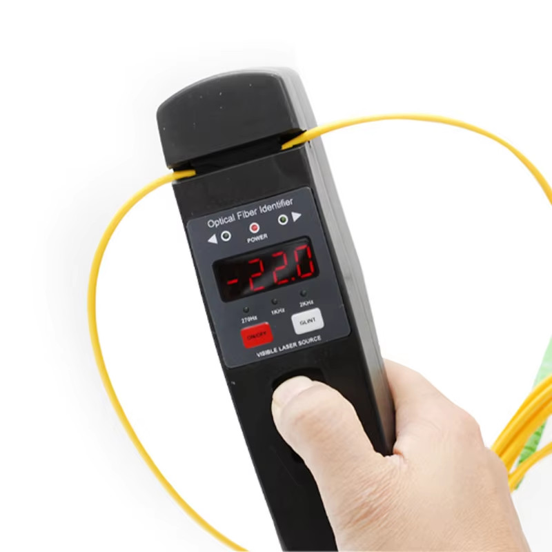 JW3306D Optical Fiber Identifier 1700nm 270Hz/1KHz-2KHz 10mW/VFL signal Detector