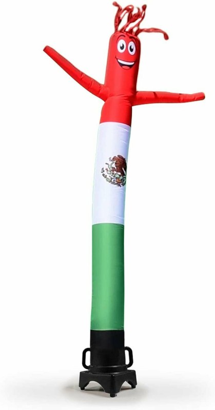 Mexico Mexican Flag 8 Foot Tall Inflatable Tube Man Air Powered Waving…
