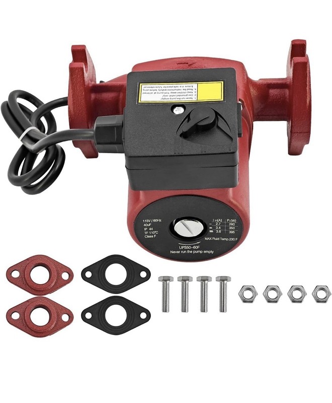 UPS50-60F Hot Water Recirculating Circulator Pump 115V 40W Cast Iron