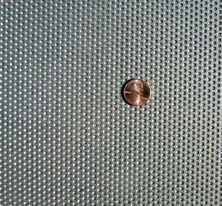 -1/8" HOLES 20 GAUGE 304 STAINLESS STEEL PERFORATED SHEET -- 5-1/8" X 5-1/8" gallery