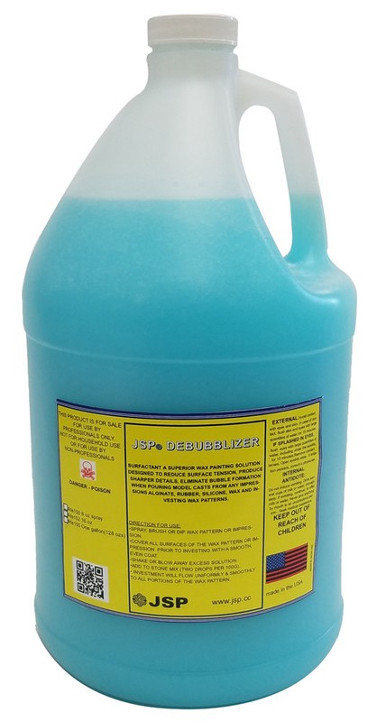 Dental Lab DeBubblizer-Surfactant JSP® 1 GALLON (3.78 litres)(de156)