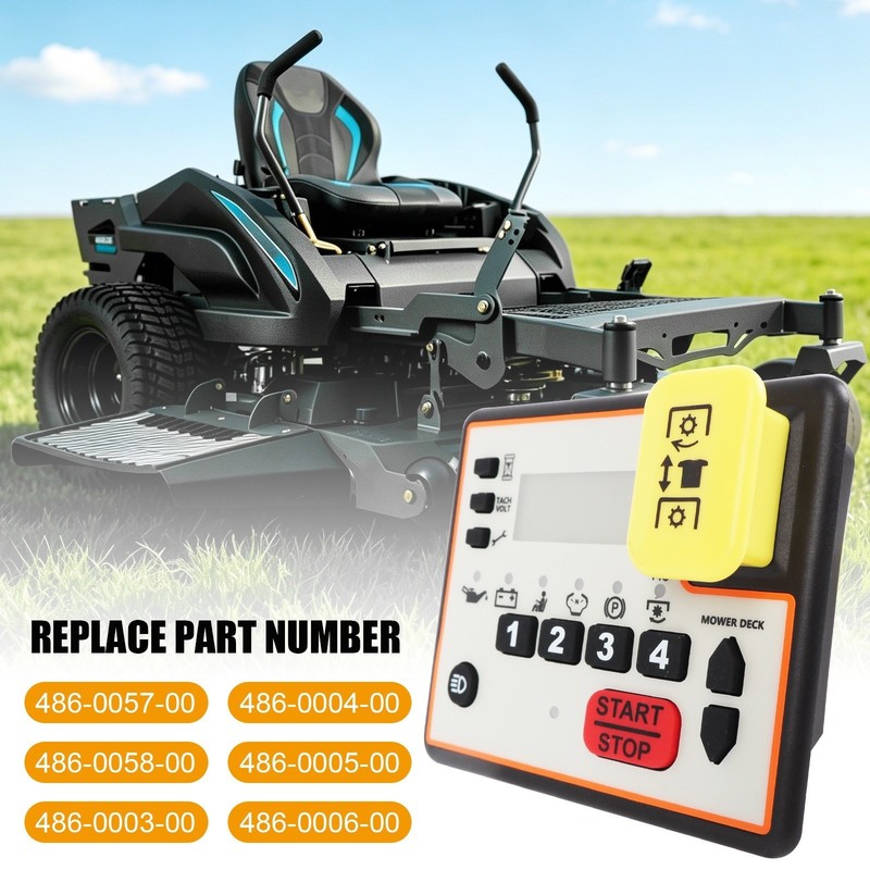 NEW Control Panel Console Keypad 486-0058-00, 486-0057-00 Fit Spartan Mower Carb gallery