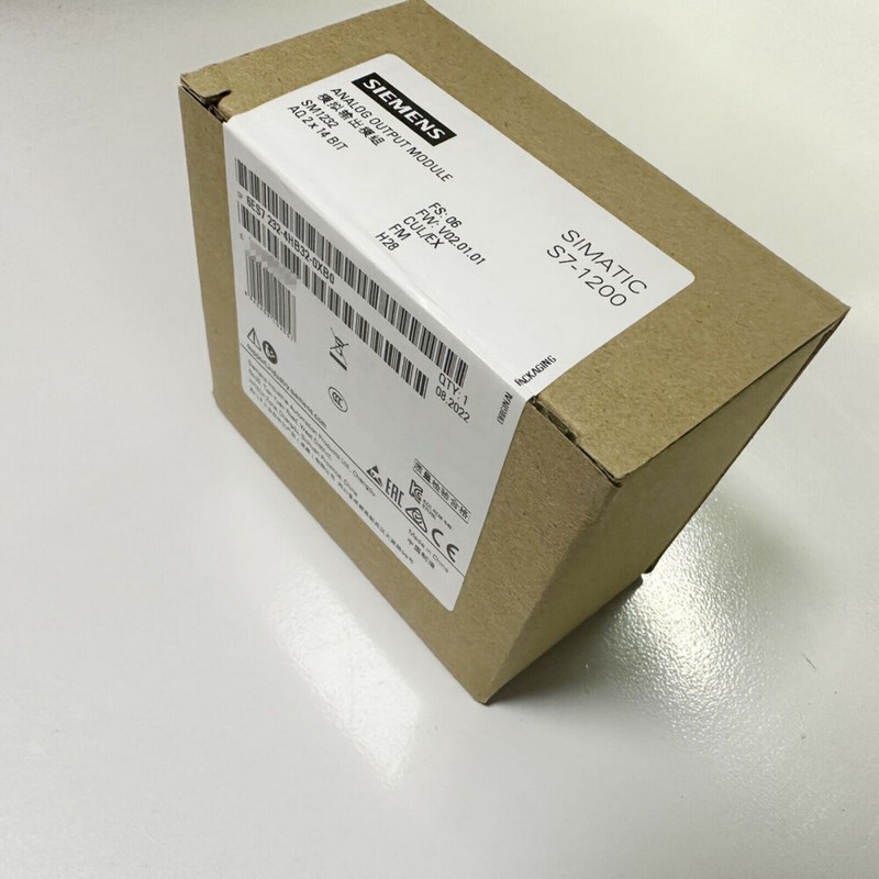 New Siemens 6ES7232-4HB32-0XB0 6ES72324HB320XB0 S7-1200 Analog output SM 1232 gallery