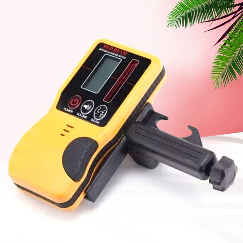 500m Red Beam Laser Leveling Detector Lcd Dual Display Rotating Level Receiver gallery