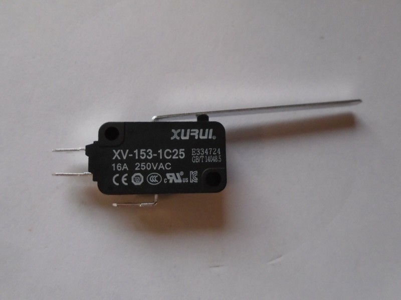 V-153-1C25 NO+NC SPDT LONG STRAIGHT LEVER MICRO SWITCH MICROSWITCH JUNE123
