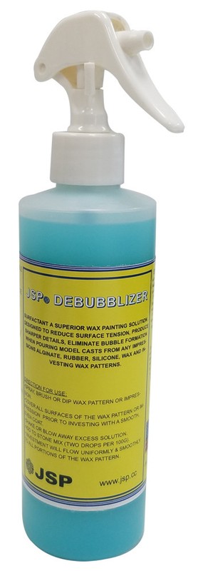 Dental Lab DeBubblizer-Surfactant JSP®, 8OZ SPRAY BOTTLE (236mL (de151)