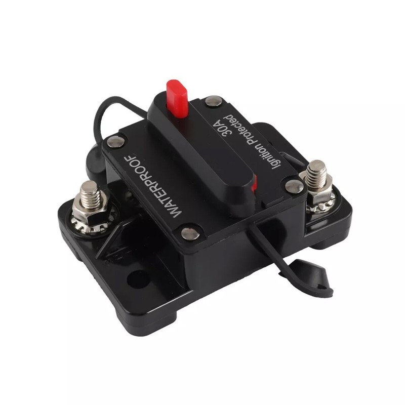 30 Amp Circuit Breaker for Boat Trolling Motor Marine Trailer Vehicles Stereo gallery
