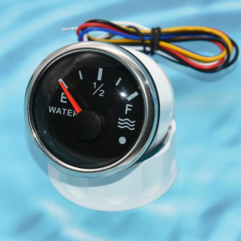 52mm Car Boat Fuel Level Gauge with Alarm or 0-190ohm 240-33ohm FuelLevel Sensor gallery