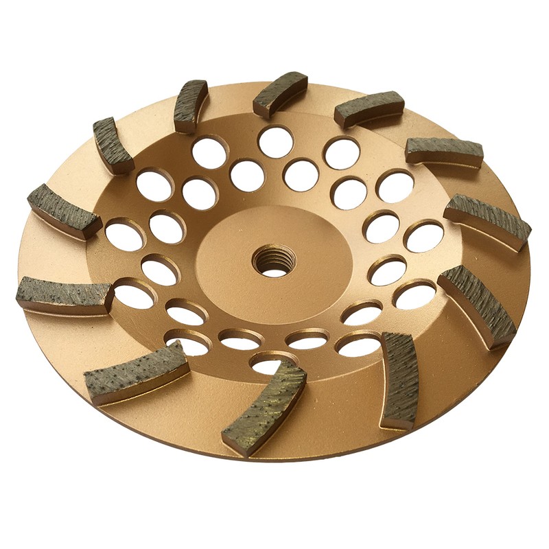 Diamond Grinding Cup Wheels for Concrete or Masonry, #30/40 Grit, 5/8″-11 Arbor