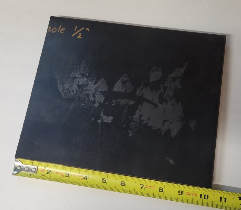 Celazole Plate/sheeting 1/2 x 8 5/8 x 10 1/4 (.500 x 8.625 x 10.250) INV#X-80